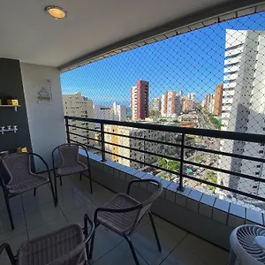  Apartamento Hosts Br - Flat Vista Mar No Meireles